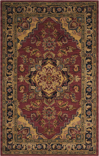 Nourison India House IH02 Rust Area Rug