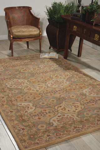 Nourison India House IH03 Multicolor Area Rug Room Image Feature