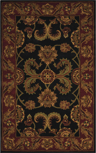 Nourison India House IH04 Black Area Rug 