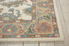 Nourison India House IH05 Ivory Gold Area Rug Detail Image