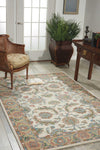 Nourison India House IH05 Ivory Gold Area Rug Room Image Feature