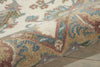 Nourison India House IH05 Ivory Gold Area Rug Detail Image