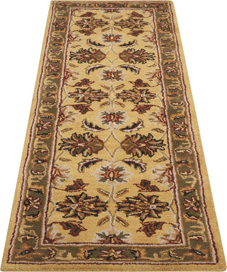 Nourison India House IH17 Gold Area Rug Runner Image