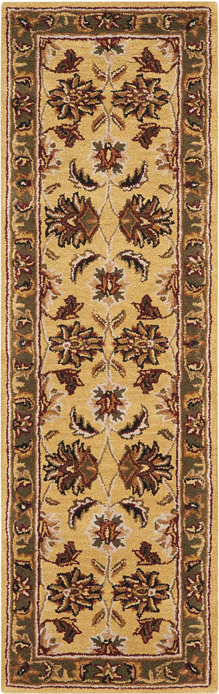 Nourison India House IH17 Gold Area Rug Runner Image