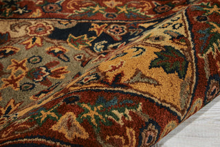 Nourison India House IH23 Multicolor Area Rug Detail Image