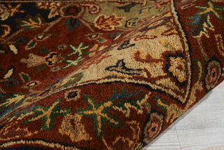 Nourison India House IH23 Multicolor Area Rug Detail Image