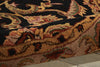 Nourison India House IH48 Black Area Rug Detail Image