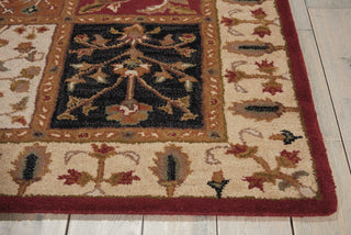 Nourison India House IH70 Multicolor Area Rug Detail Image