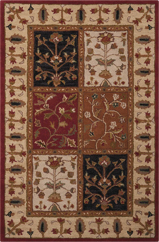 Nourison India House IH70 Multicolor Area Rug 3'6'' X 5'6''