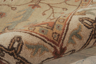 Nourison India House IH76 Sage Area Rug Detail Image