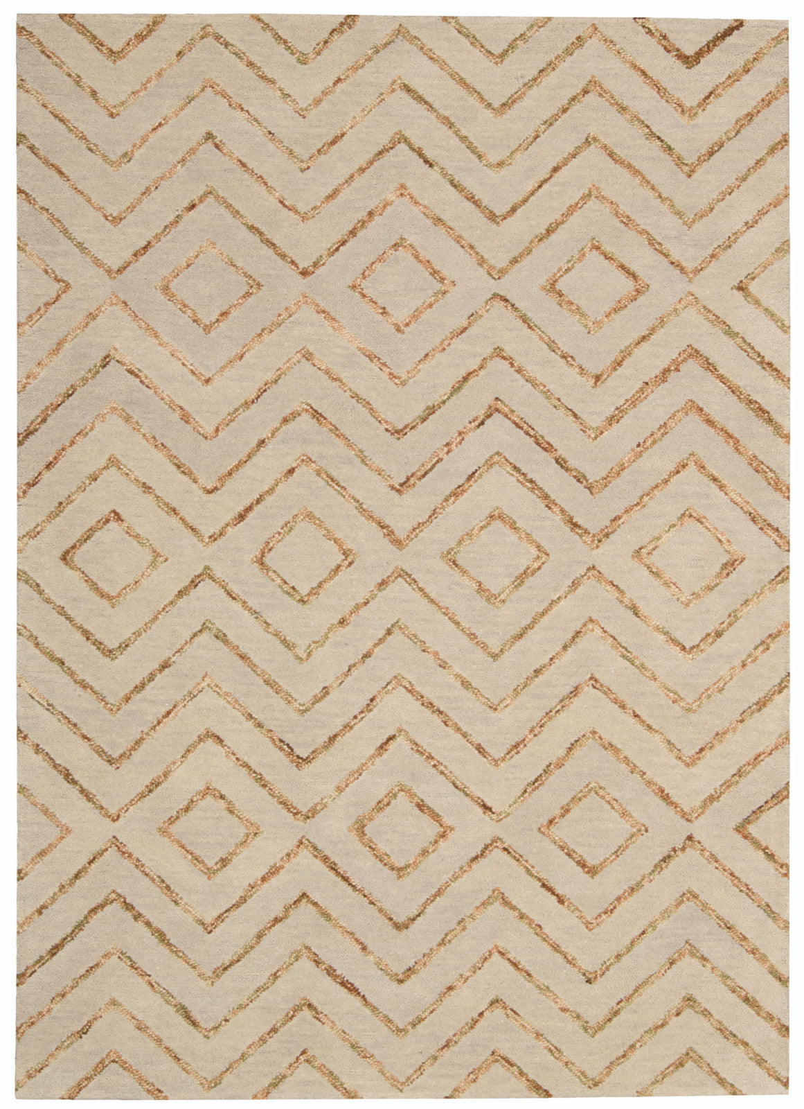 Nourison Intermix INT04 Sand Area Rug by Barclay Butera main image