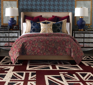 Nourison Intermix INT05 Union Jack Area Rug by Barclay Butera Main Image