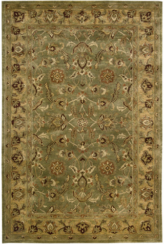 Nourison Jaipur JA12 Green Area Rug 6' X 9' Feature