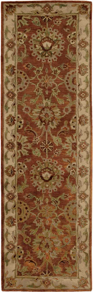 Nourison Jaipur JA13 Rust Area Rug Runner Image