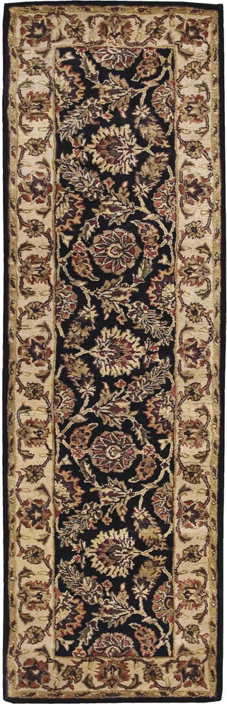 Nourison Jaipur JA15 Black Area Rug Runner Image