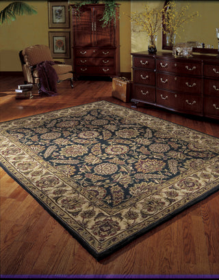 Nourison Jaipur JA15 Black Area Rug Room Shot Feature