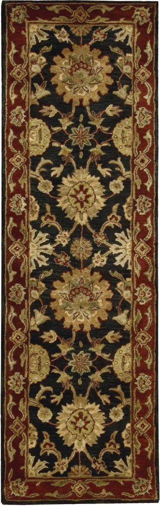 Nourison Jaipur JA18 Black Area Rug Runner Image