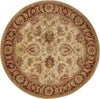 Nourison Jaipur JA22 Beige Area Rug Round Image