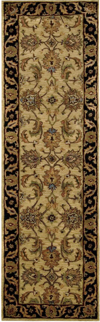 Nourison Jaipur JA22 Light Gold Area Rug Runner Image