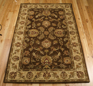 Nourison Jaipur JA23 Brown Area Rug 6' X 9' Floor Shot Feature