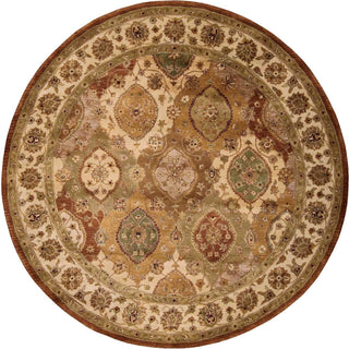 Nourison Jaipur JA26 Multicolor Area Rug Round Image