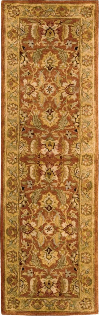 Nourison Jaipur JA29 Rust Area Rug Runner Image