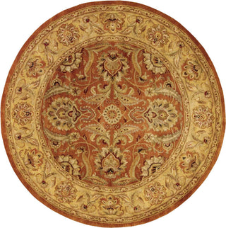Nourison Jaipur JA29 Rust Area Rug Round Image