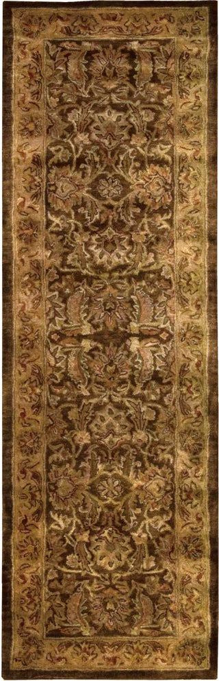 Nourison Jaipur JA30 Brown Area Rug Runner Image