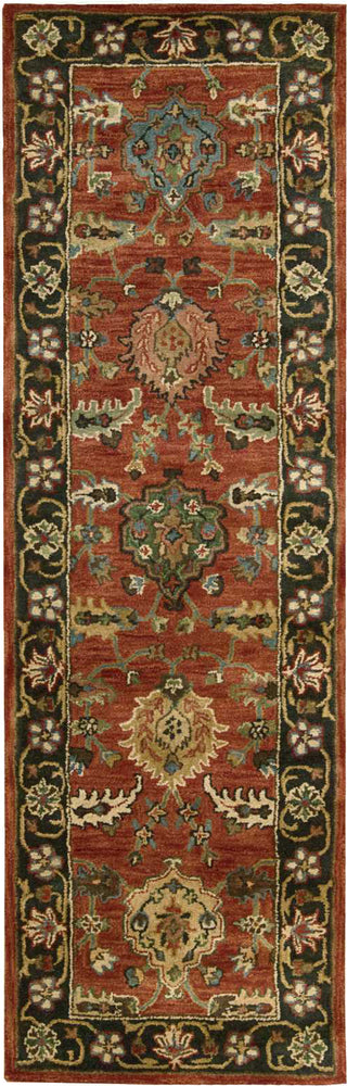 Nourison Jaipur JA35 Brick Area Rug Runner Image