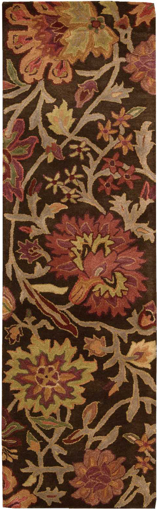 Nourison Jaipur JA41 Chocolate Area Rug Runner Image