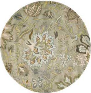 Nourison Jaipur JA41 Silver Area Rug Round Image