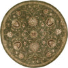 Nourison Jaipur JA46 Green Area Rug Round Image