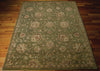 Nourison Jaipur JA46 Green Area Rug Main Image Feature