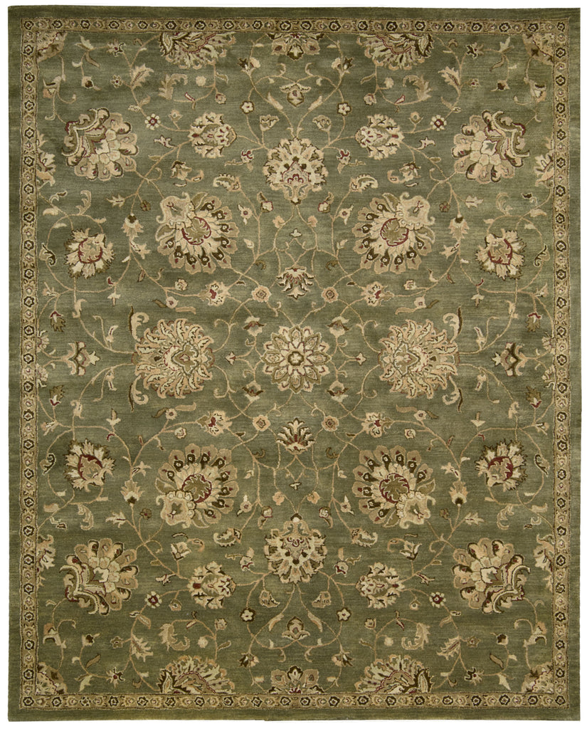 Nourison Jaipur JA46 Green Area Rug main image