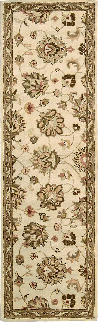 Nourison Jaipur JA47 Ivory Area Rug Runner Image