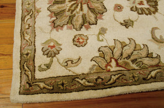 Nourison Jaipur JA47 Ivory Area Rug Corner Image