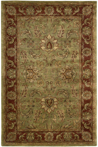 Nourison Jaipur JA50 Olive Area Rug 6' X 9'