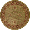 Nourison Jaipur JA50 Olive Area Rug Round Image