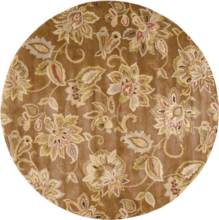 Nourison Jaipur JA51 Bronze Area Rug Round Image