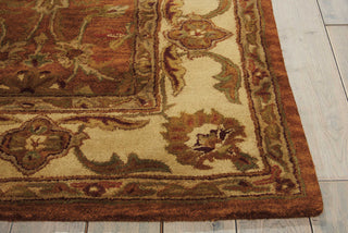 Nourison Jaipur JA13 Rust Area Rug Detail Image