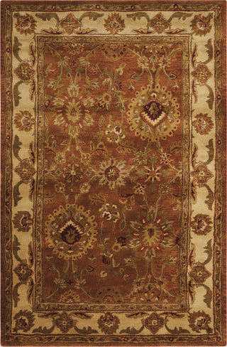 Nourison Jaipur JA13 Rust Area Rug 