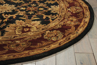 Nourison Jaipur JA18 Black Area Rug Detail Image