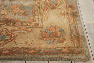 Nourison Jaipur JA19 Aqua Area Rug Detail Image