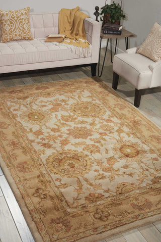 Nourison Jaipur JA27 Ivory Area Rug Room Image Feature