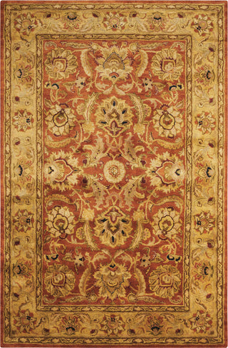Nourison Jaipur JA29 Rust Area Rug Main Image Feature