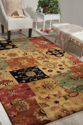 Nourison Jaipur JA37 Multicolor Area Rug Room Image Feature