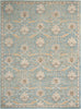 Nourison Jazmine JAZ02 Blue Area Rug 9' X 12'