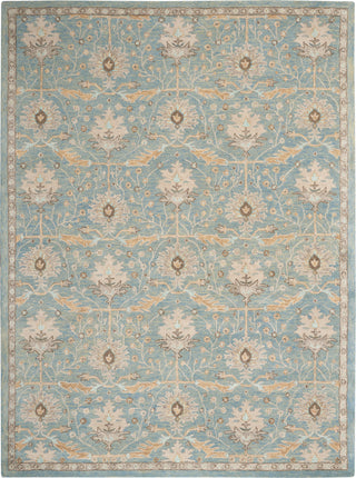 Nourison Jazmine JAZ02 Blue Area Rug 9' X 12'