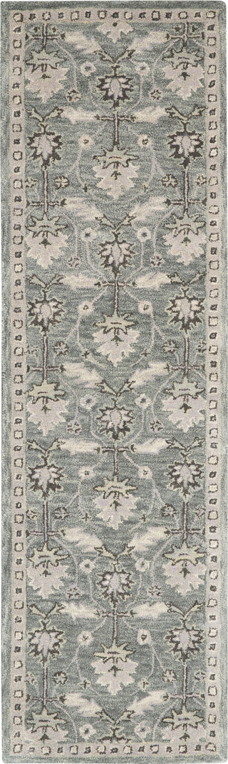 Nourison Jazmine JAZ02 Seafoam Area Rug Room Image Feature