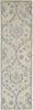 Nourison Jazmine JAZ03 Ivory/Blue Area Rug Room Image Feature